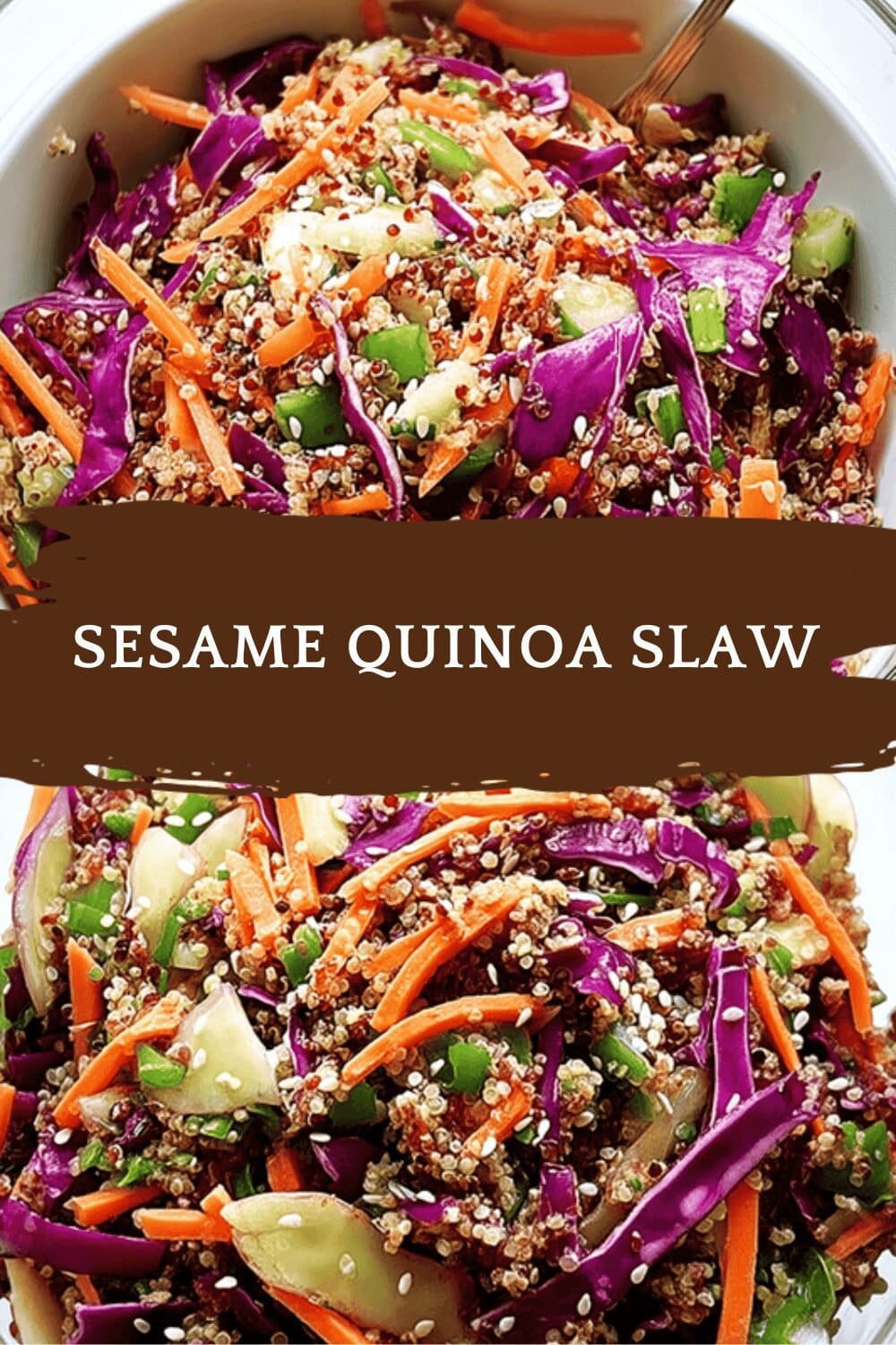 Sesame Quinoa Slaw