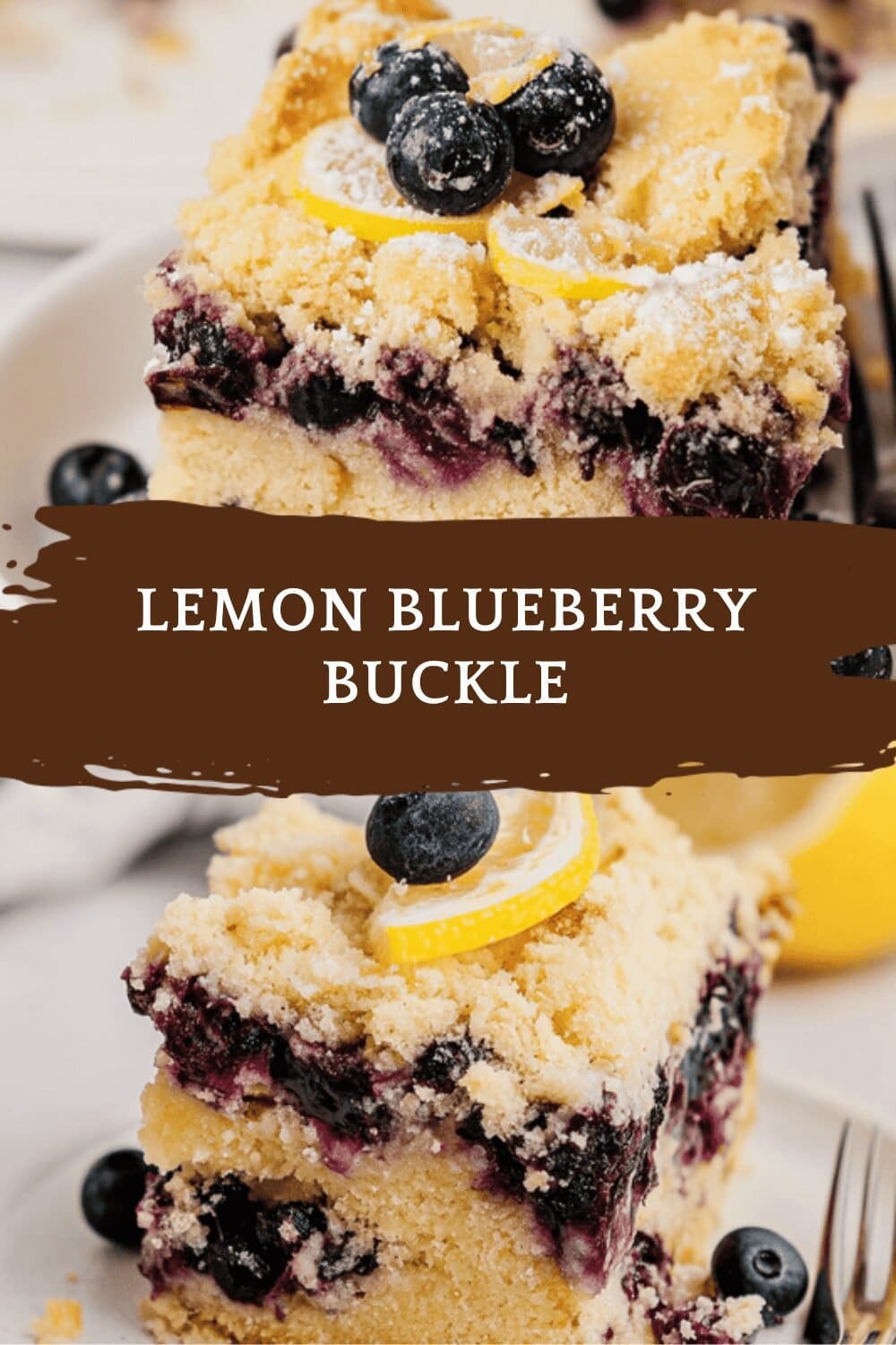 Lemon Blueberry Buckle