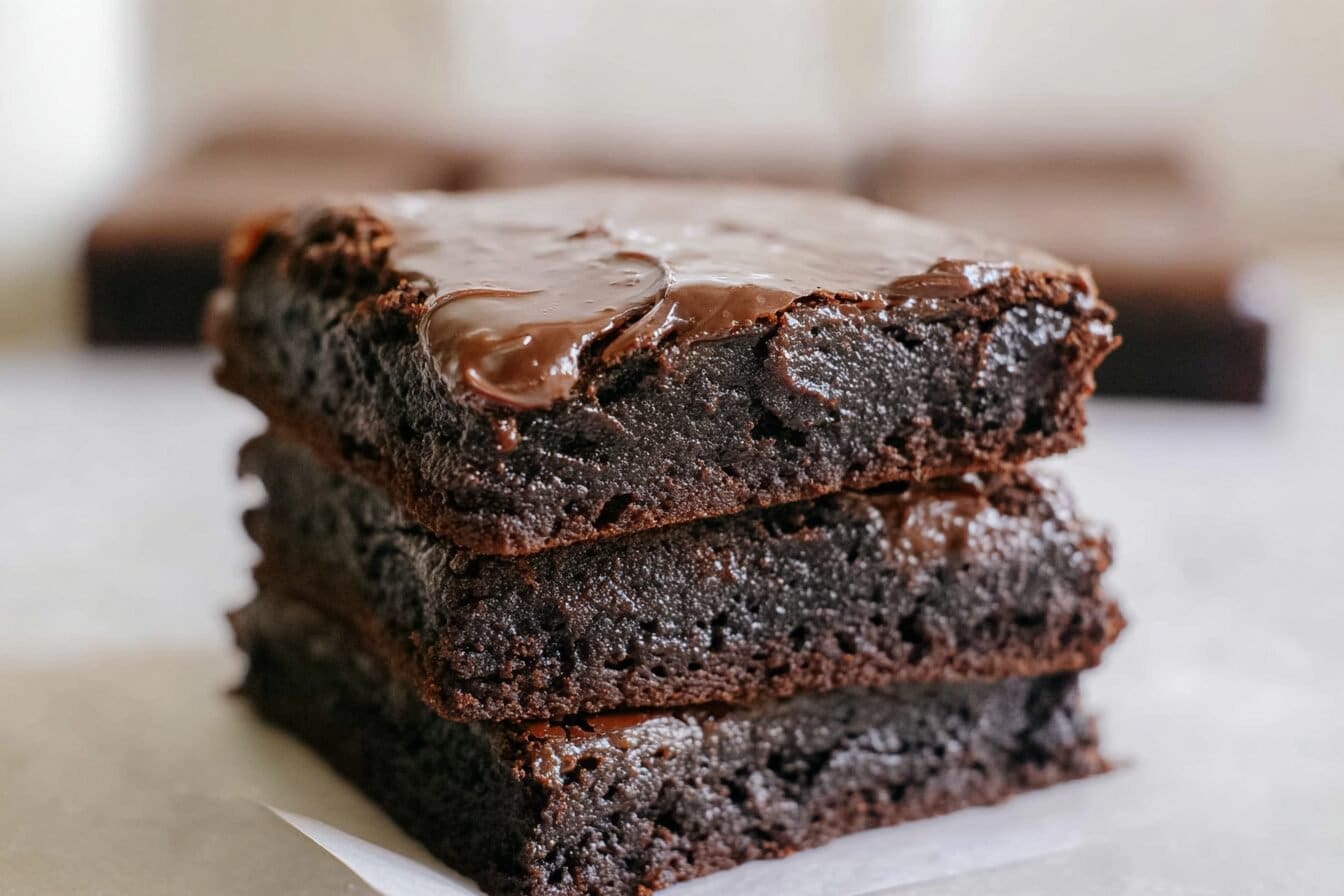 Fudgy Lunch Lady Brownies