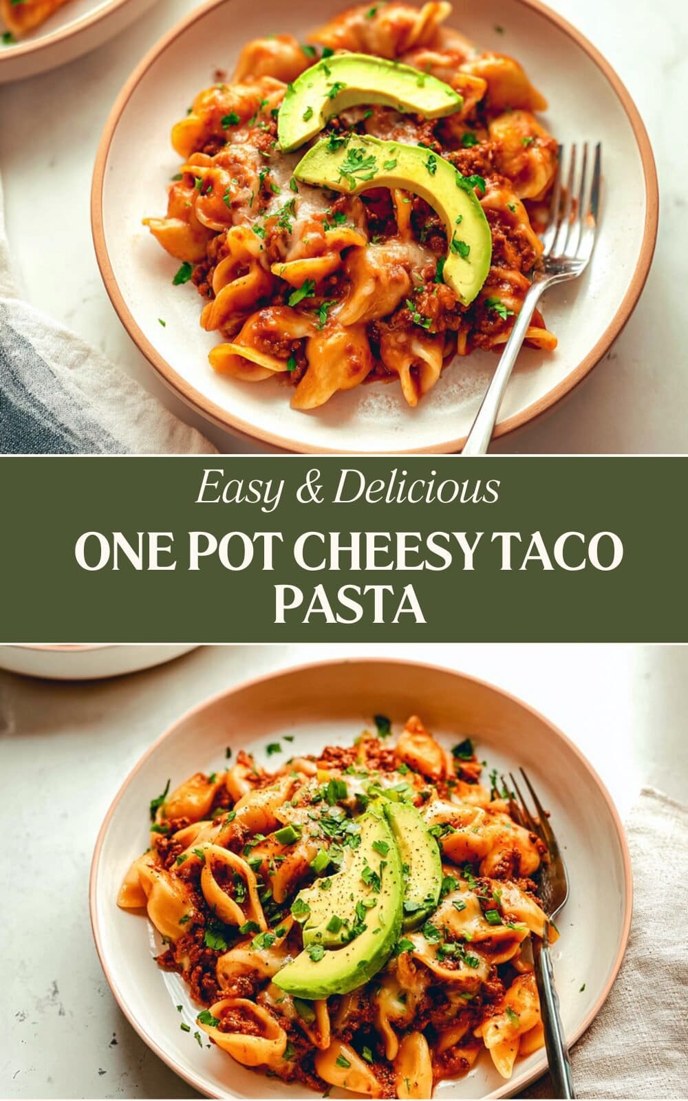 One-Pot Cheesy Taco Pasta Recipe For Quick Flavorful Meals 7 One Pot Cheesy Taco Pasta