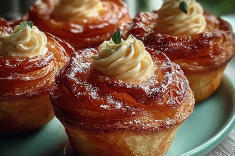 Peach Pie Cruffins Recipe Combining Flaky Pastry And Sweet Filling 8 Peach Pie Cruffins 72.Png